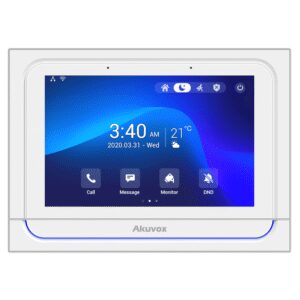 Wi-Fi SIP-відеодомофон 7" Akuvox X933W білий (Китай)