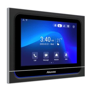 Wi-Fi SIP-відеодомофон 7" Akuvox X933W чорний (Китай)