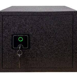 Меблевий сейф з біометричним замокм GRIFFON S.30.FP чорний (Україна)