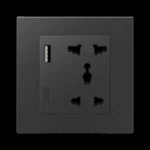 Розумна розетка Akubela ZigBee чорна (Китай)