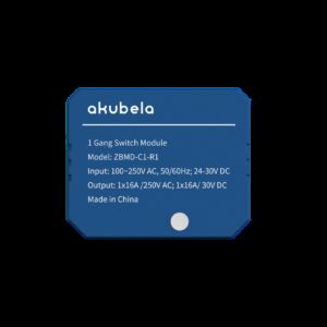 Вимикач одноканальний Akubela ZBMD-C1-R1 (Китай)