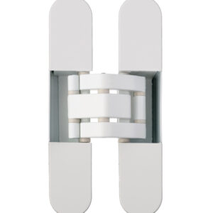 Прихована петля з ковпачками Otlav Invisacta IN235 23х120 пластиковий корпус, білий матовий (Італія)